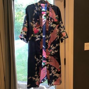 Silky Kimono Robe